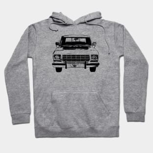 F 150 Ranger Supercab Sketch Art Hoodie